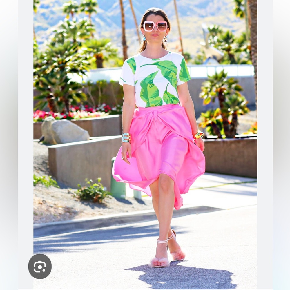 Katie Kime Banana Leaves Tee Size‎ XL